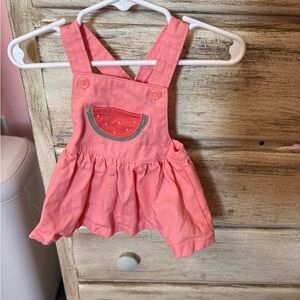Pink Watermelon Jumper Dress for Kids